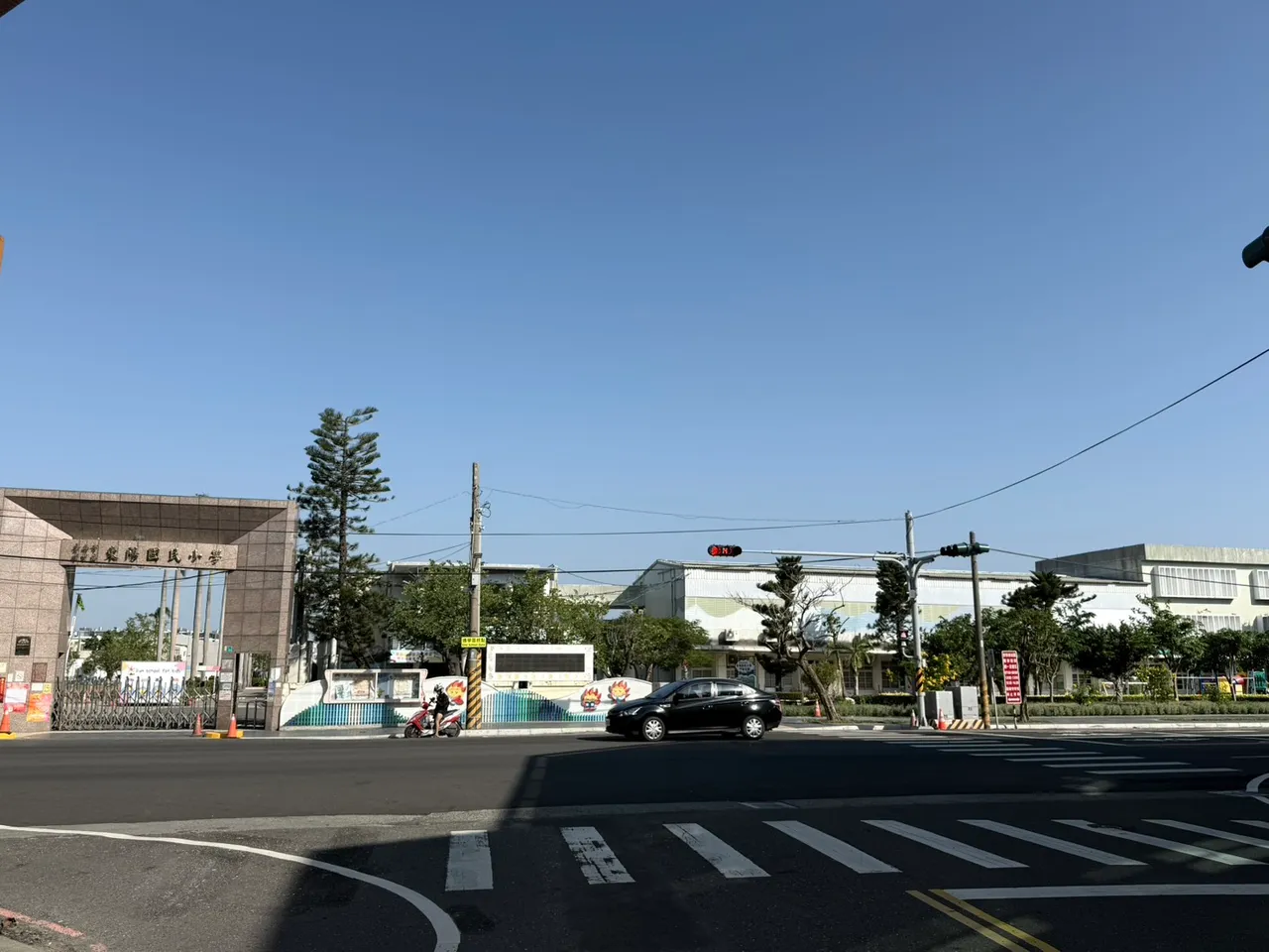 东阳国小校史虽未满百年，但目前已经是学甲区第一大校。资料照