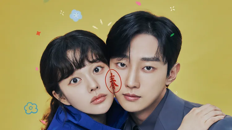 鄭知蘇（左）、振永主演新劇。中天娛樂台提供