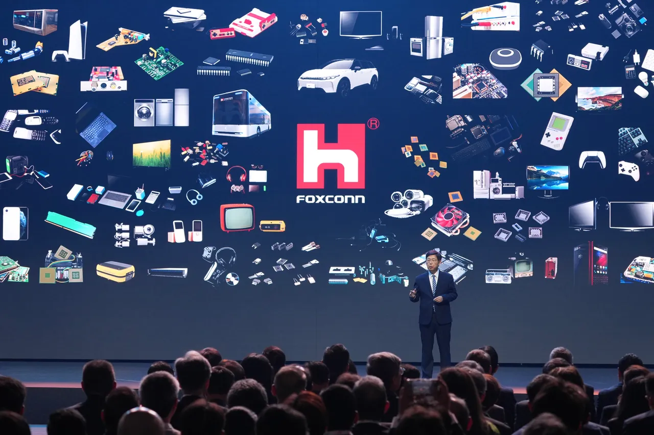 鸿海董事长刘扬伟。彭欣伟摄