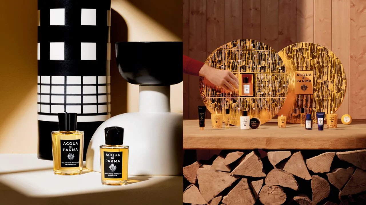 Acqua di Parma格調精萃致敬眾神甘露　同步獻金色冬季禮讚
