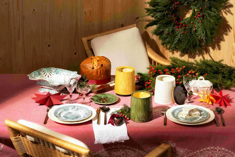 頂級限量大師傑作系列金色假期工藝限量版香氛蠟燭，500g／2萬2800元。品牌提供