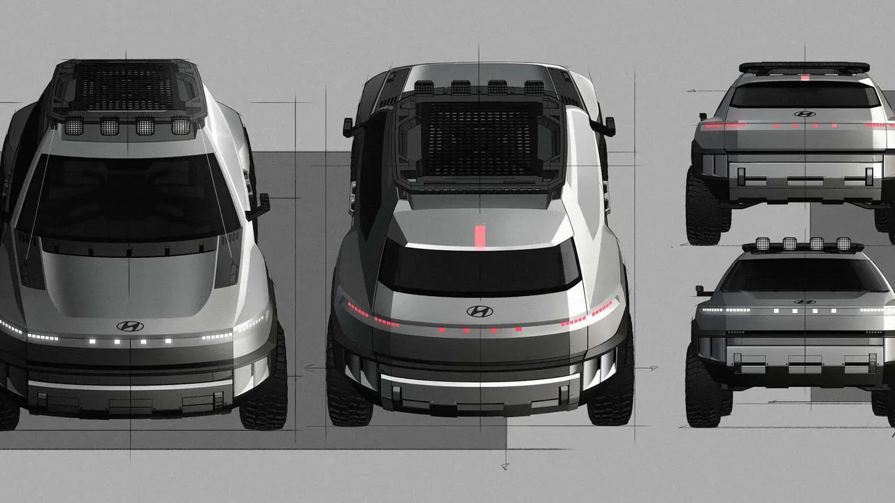Crater采用短前后悬、高离地距及粗壮轮拱设计，配合大尺寸越野胎，整体比例强烈传达出冒险与坚韧感。原厂照片