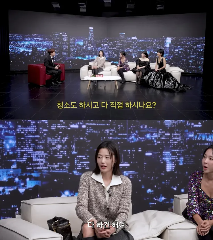 全智賢平時家務都自己來，沒有請幫傭。翻攝YouTube