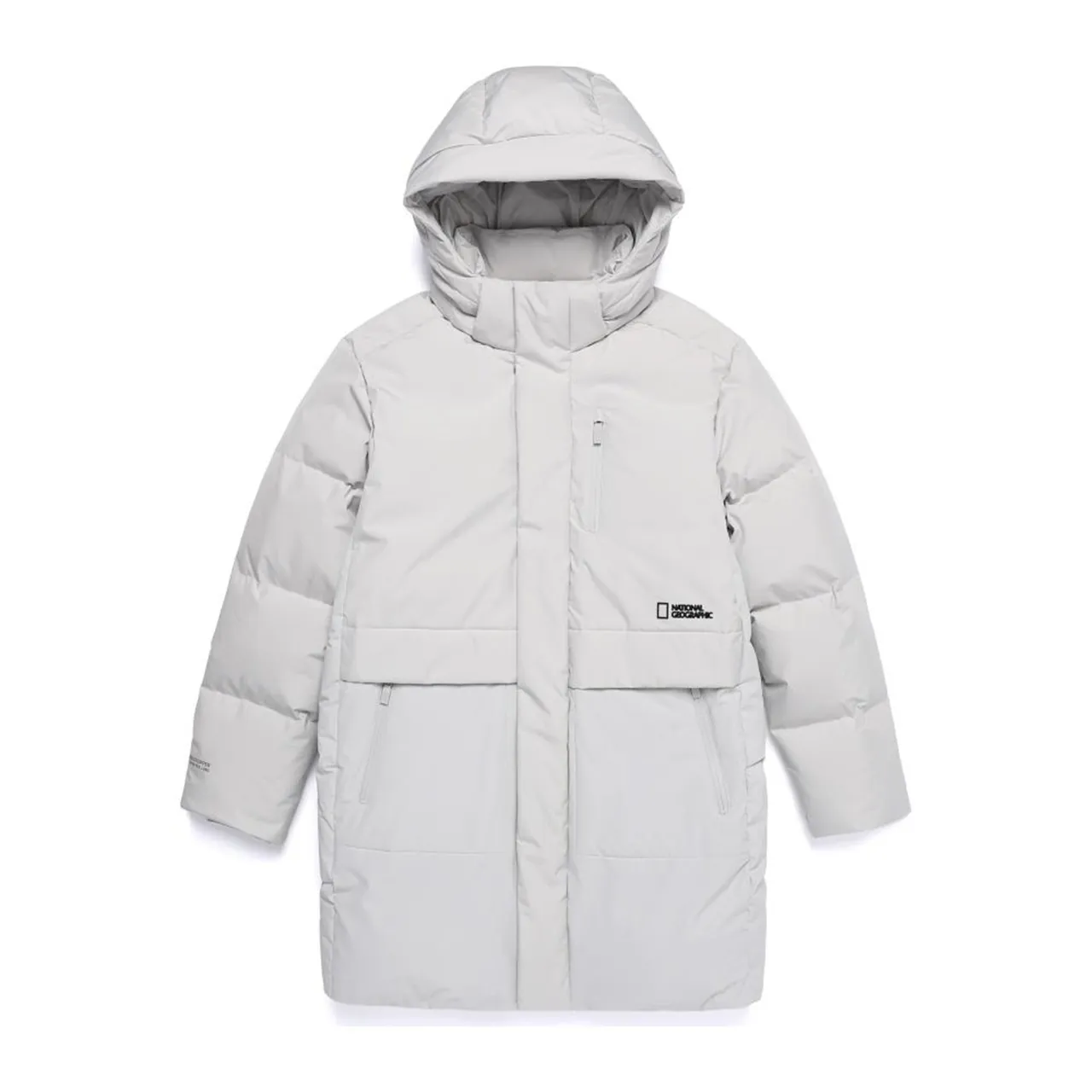 國家地理服飾ATLAS WINDSTOPPER BY GORE-TEX LABS 2L中長版羽絨連帽外套(鵝絨)，1萬8580元。品牌提供