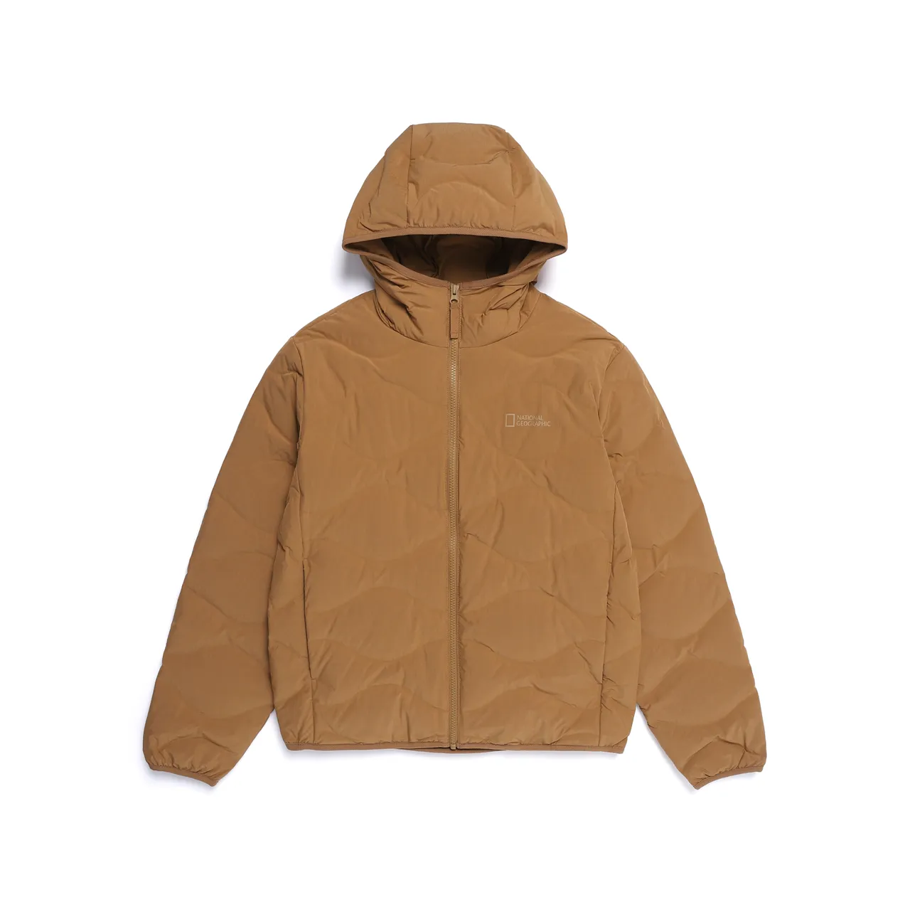 國家地理服飾POOULI連帽外套(鴨絨) 米色，8180元。品牌提供