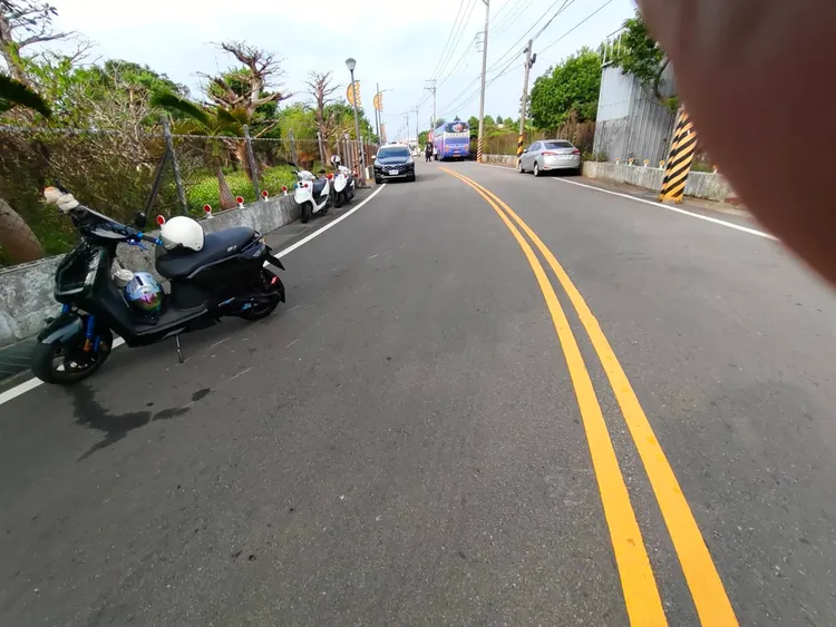 事故發生在新社花海會場附近。民眾提供