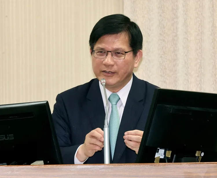 外交部长林佳龙5日赴立法院报告。中央社