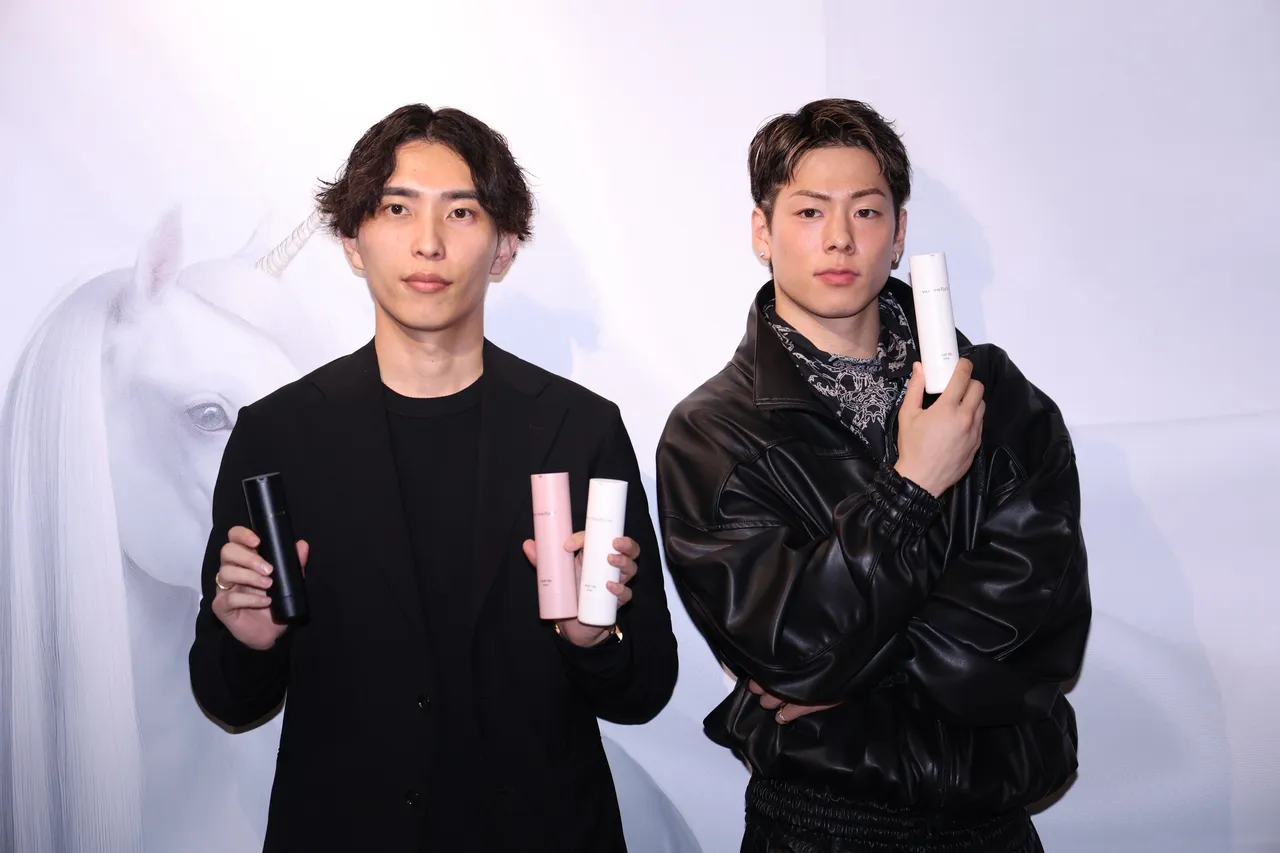 三浦孝太（右）與品牌創始人三浦裕太。張家玲攝