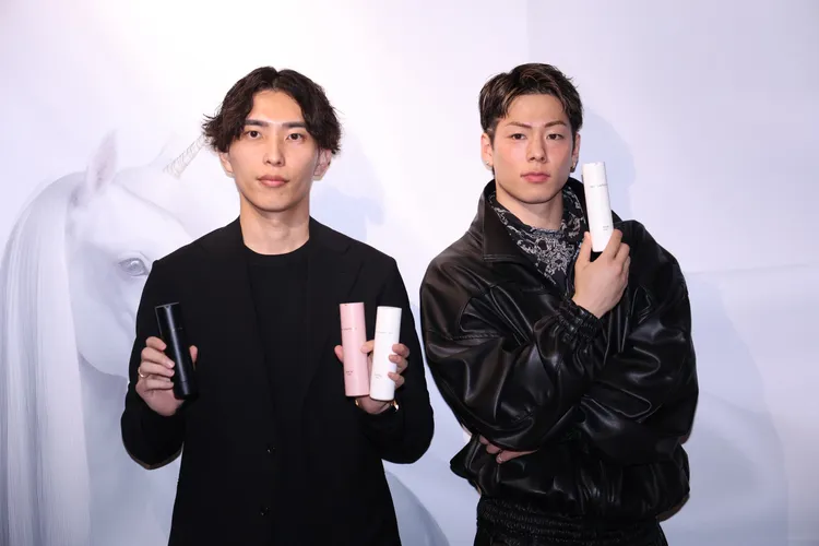 三浦孝太（右）與品牌創始人三浦裕太。張家玲攝