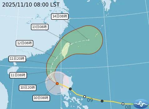 鳳凰颱風北上恐增強　未來24小時非常關鍵