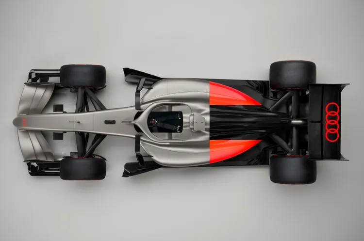 未來的Audi F1車隊將於2026年1月舉行官方發表會，向全球揭示正式品牌參戰面貌，隨後全新世代Formula 1賽車將於1月底在西班牙巴塞隆納展開首次官方測試。原廠照片