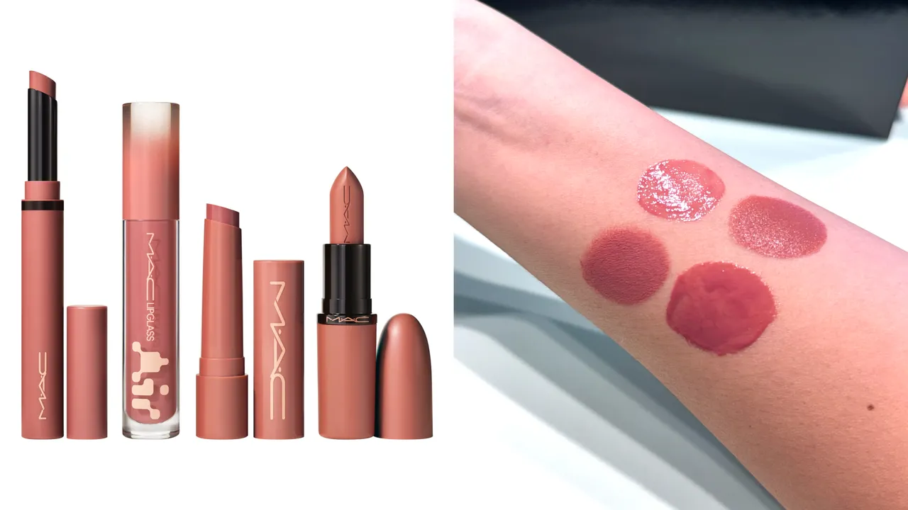 M.A.C未来乐园系列泰迪唇彩组,2650元。品牌提供、张家玲摄