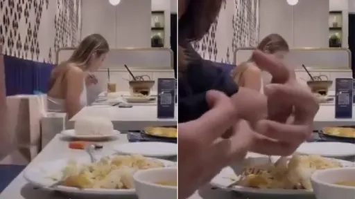 網紅用餐「直播陌生女客」開黃腔要掐奶　俄麻豆報警斥下流