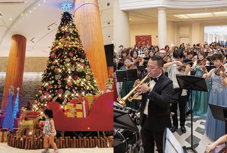 台南遠東香格里拉首度攜手台南市市民交響樂團，用燈光與音符點亮冬日序曲。台南市民交響樂團授權台南遠東香格里拉提供