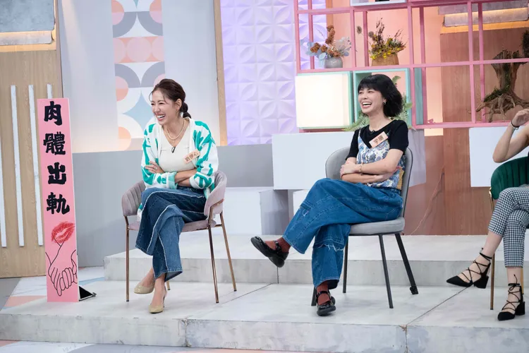 劉伊心竟認可「肉體出軌」，喊「不讓對方知道就好」現場瞬間炸鍋。東森綜合台提供