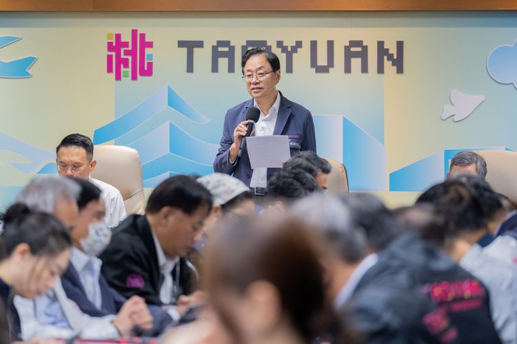 全力復原南門市場　張善政：受災攤商補助3萬、重建拚農曆年前復業