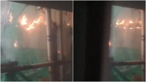 宏福苑住戶「烈焰中逃生」視角曝光！他嘆：竹都是用來引火的…