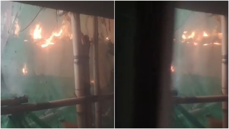 宏福苑住戶「烈焰中逃生」視角曝光！他嘆：竹都是用來引火的