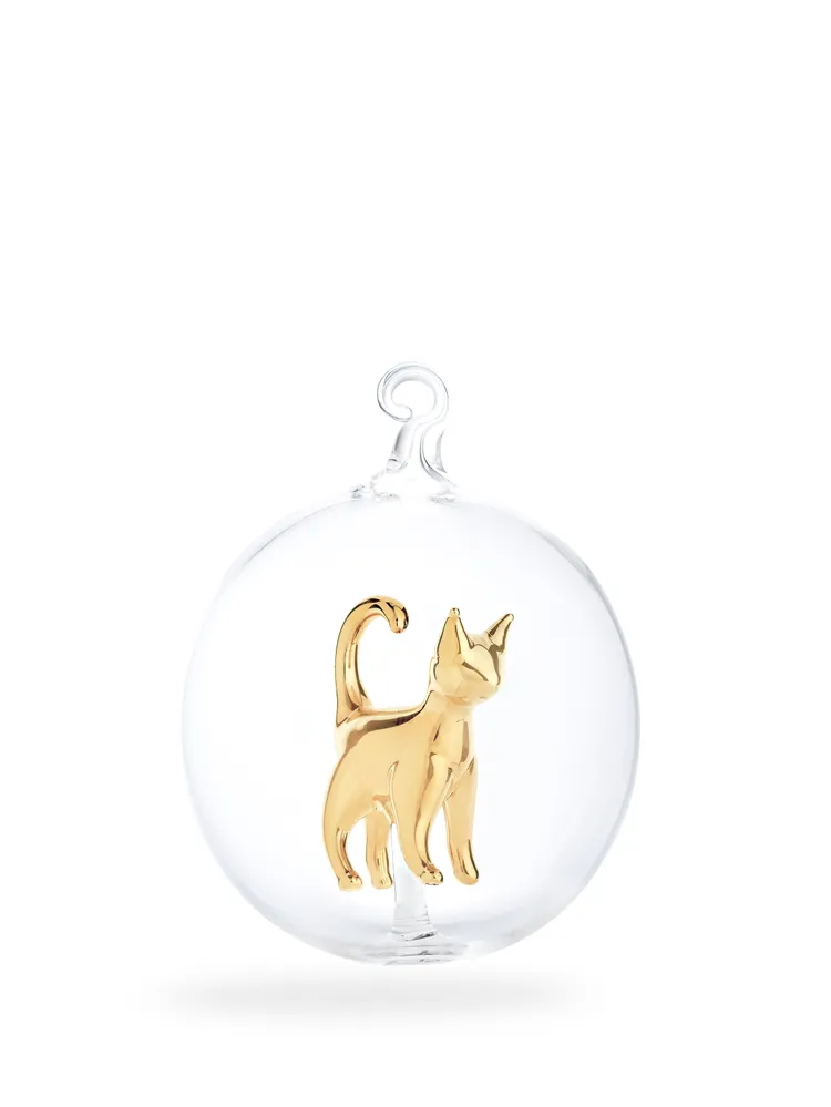 2025聖誕限量貓咪玻璃裝飾球，2450元。品牌提供