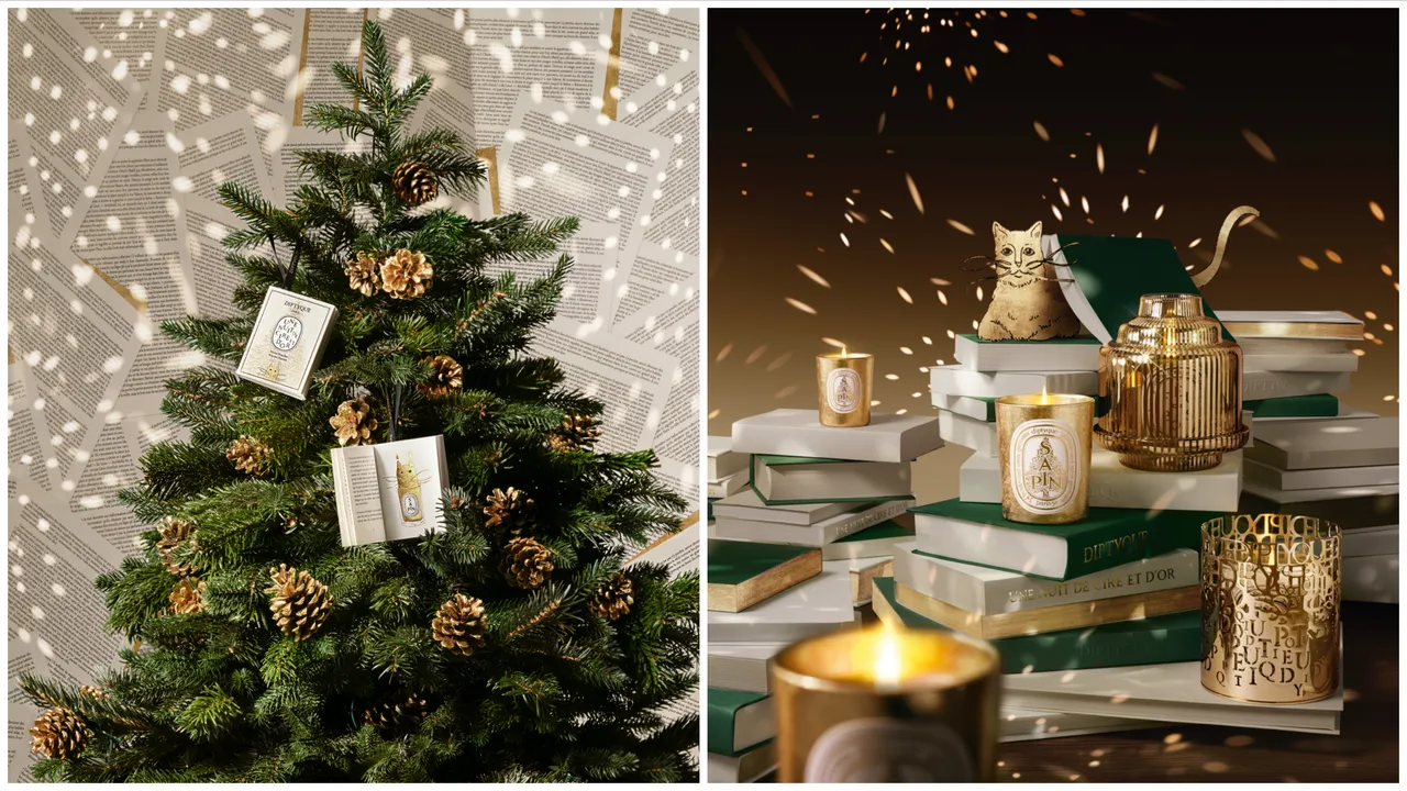 光影流轉的冬夜篇章　Diptyque「燭金夜語」打造最美香氛儀式