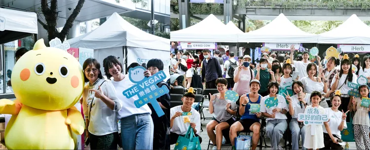 黄沐妍亮相台北网红节！「乐维根」摊位挤爆　女神亲授保养秘诀：每天都想喝