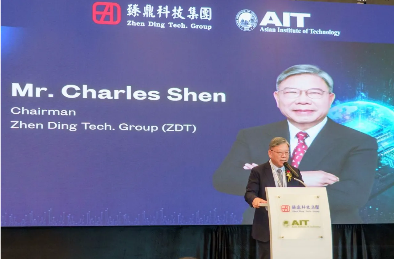 臻鼎科技集团董事长沈庆芳。公司提供