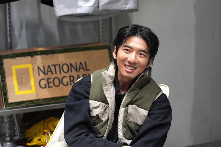 傅孟柏搞笑形容自己被兵變的過程。攝影中心攝影