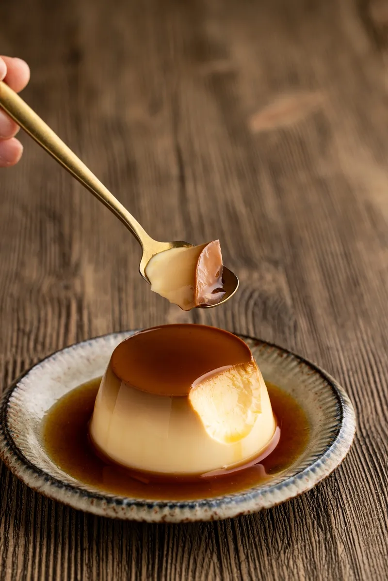 招牌焦糖布丁88元。业者提供