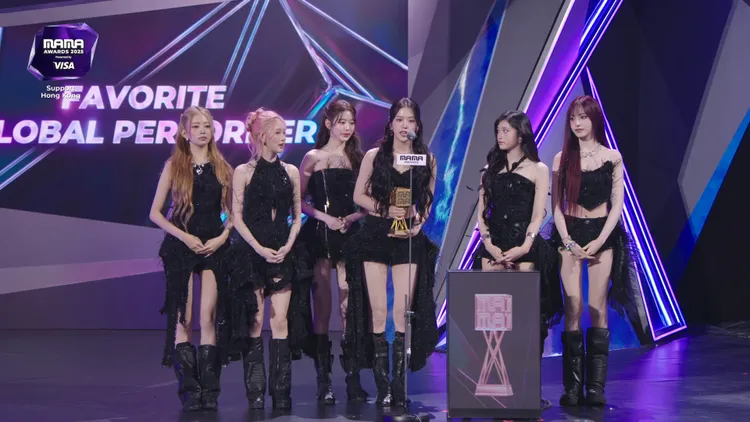 IVE獲得3冠王。翻攝Mnet