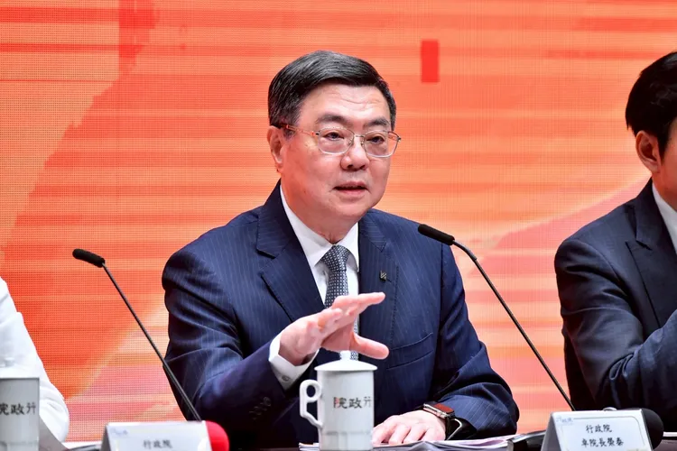 行政院长卓荣泰。行政院提供