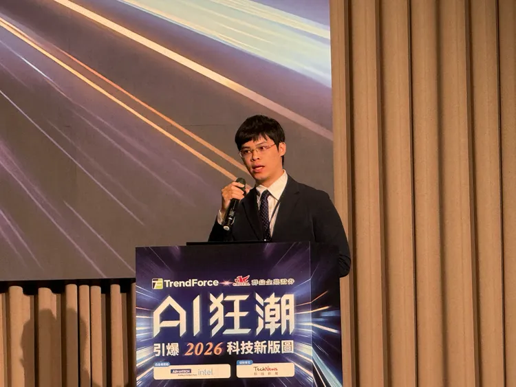 集邦科技分析師楊少幃。呂承哲攝