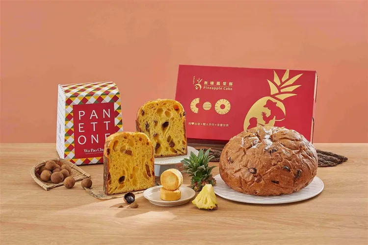 高鐵線上購吳寶春麥方店「寶島箱」880元。高鐵提供