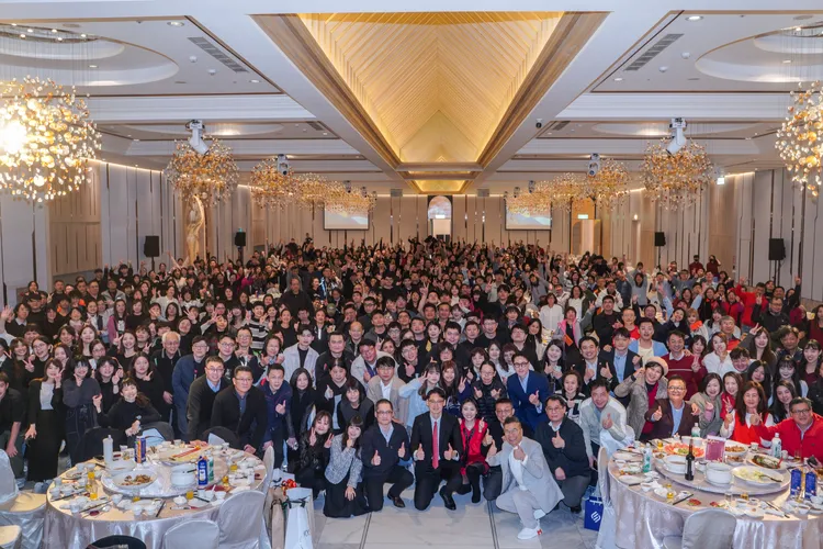 中陽集團舉辦春酒盛宴，營造溫暖且具歸屬感的職場氛圍。中陽集團提供