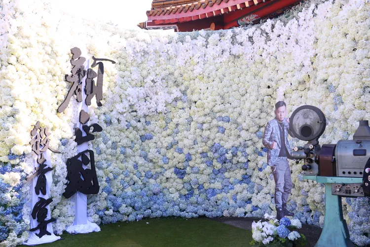 顏正國告別式現場。攝影中心攝