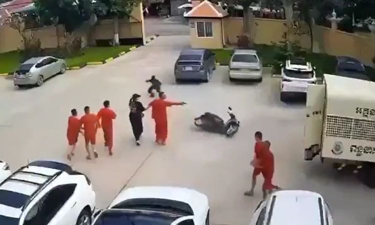 誇張影片！隻身劫獄救男友　「癡情大奶妹」本尊曝光