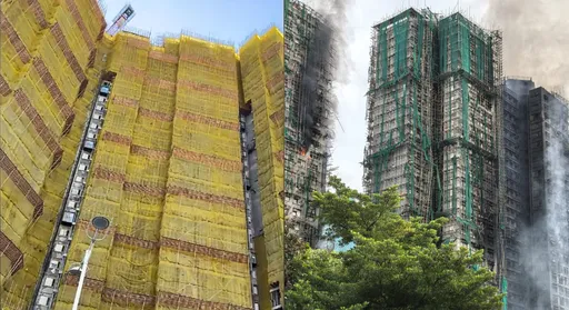 香港大樓火災前5天畫面曝　專家揭關鍵不在竹棚