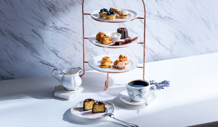 UMAMI金色三麥英式下午茶。業者提供