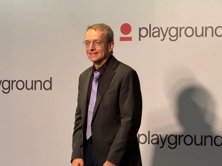 Playground Global 合夥人、前英特爾執行長季辛格（Pat Gelsinger）。呂承哲攝