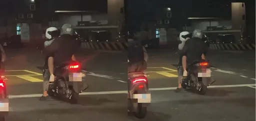 到底有多急？男女公路上演「机车便当」　网笑：城里人真会玩