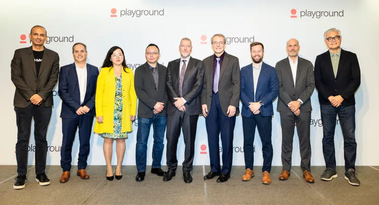 Playground Global 今（18）日在台北舉行「Playground x Taiwan 共創次世代運算新篇章」記者會。公司提供