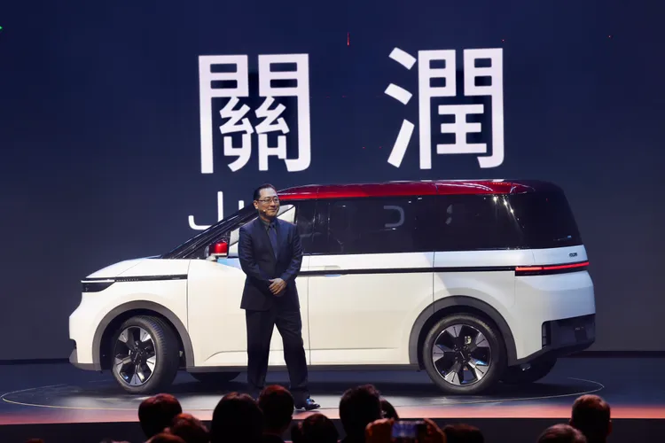 鴻海科技集團EV策略長關潤（Jun Seki）。彭欣偉攝