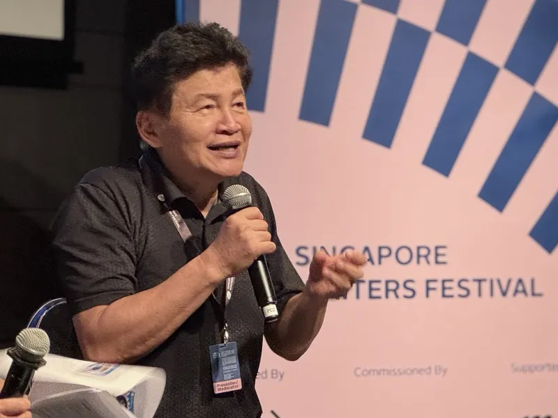 诗人罗智成新加坡开讲　书迷到场互动交流