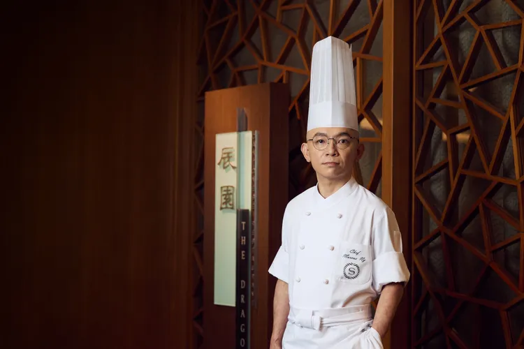 台北喜来登辰园新任主厨伍志杰。台北喜来登提供