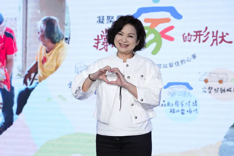 杨贵媚分享加入到宅沐浴车的训练过程。彭欣伟摄