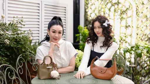 鍾麗緹攜小女兒跑時尚趴　15歲Cayla大眼、美腿神複製媽媽