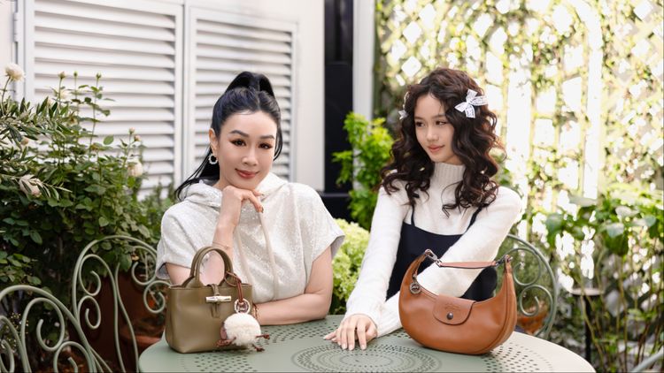 鍾麗緹攜小女兒跑時尚趴 15歲Cayla大眼、美腿神複製媽媽