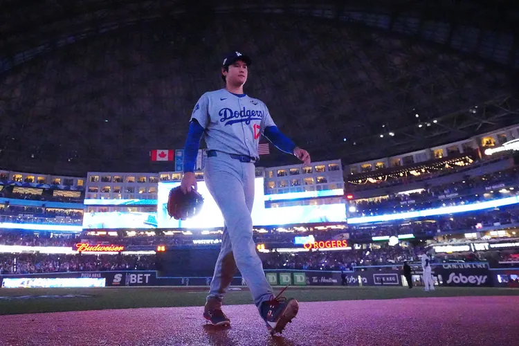 大谷翔平。美聯社