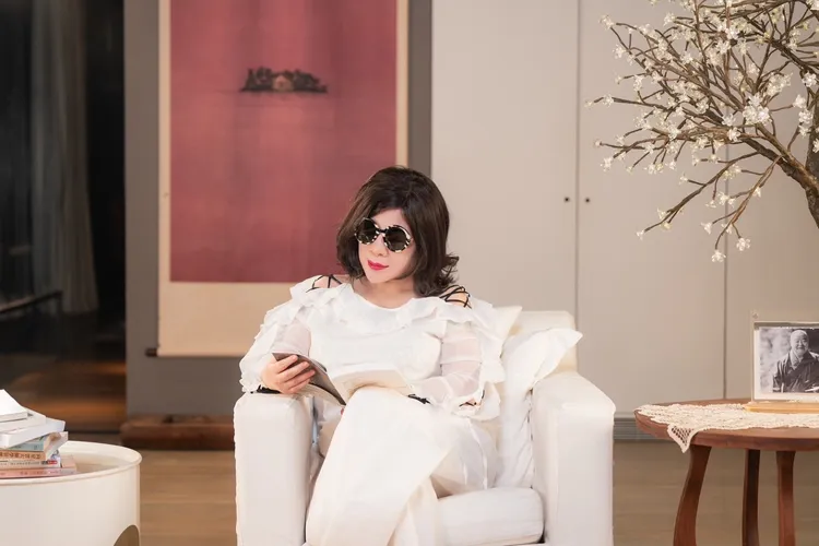 陈文茜主持20年只请4次假。资料照片