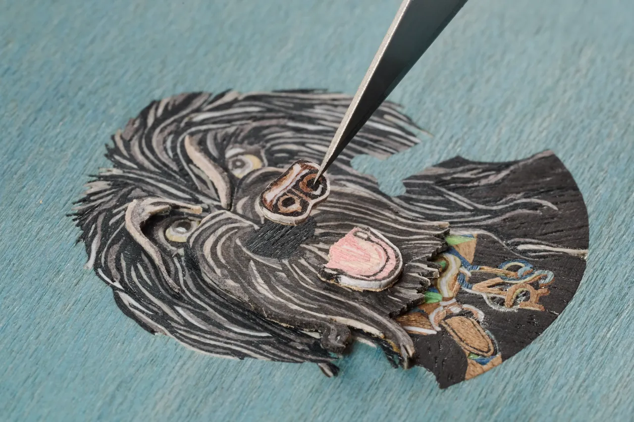 爱马仕Orson腕表制作过程。品牌提供