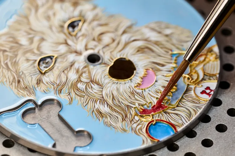 愛馬仕Taco腕錶製作過程。品牌提供